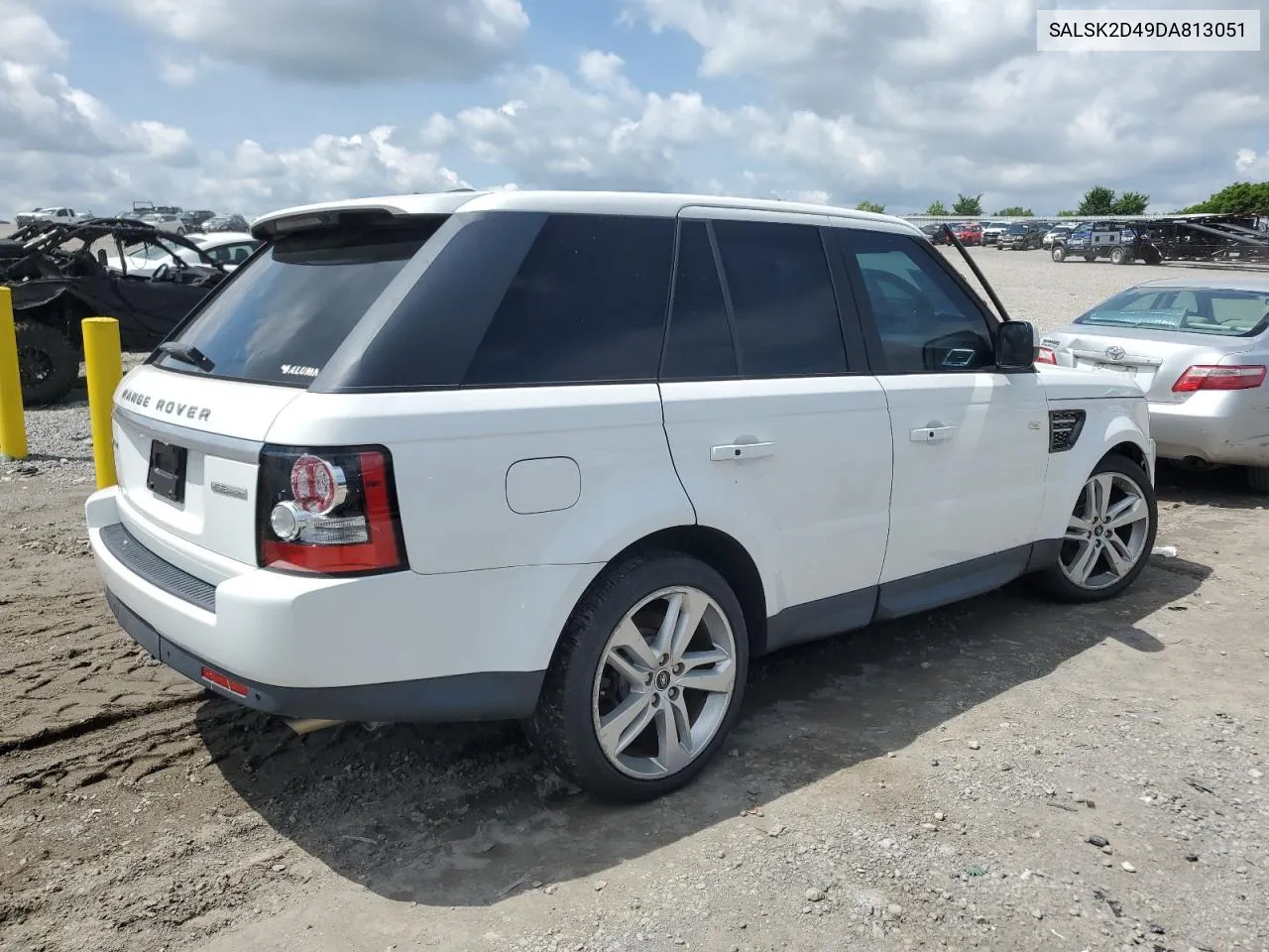 2013 Land Rover Range Rover Sport Hse Luxury VIN: SALSK2D49DA813051 Lot: 55322174