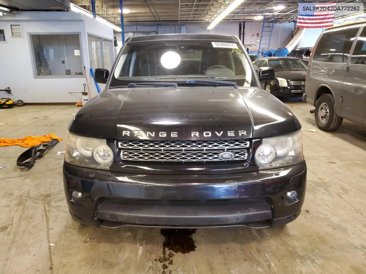 2013 Land Rover Range Rover Sport Hse Luxury VIN: SALSK2D42DA772262 Lot: 55386874