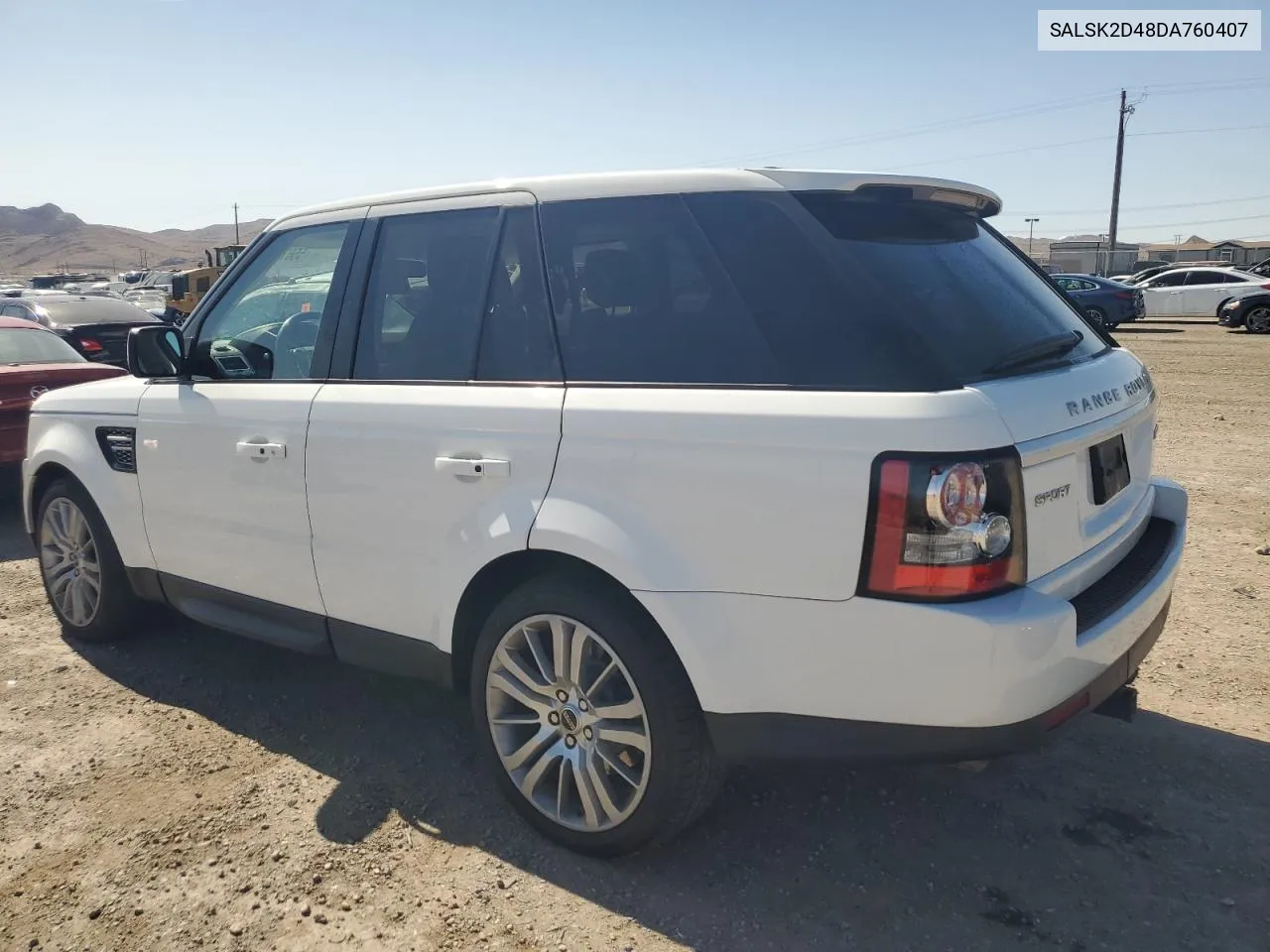 2013 Land Rover Range Rover Sport Hse Luxury VIN: SALSK2D48DA760407 Lot: 55677284