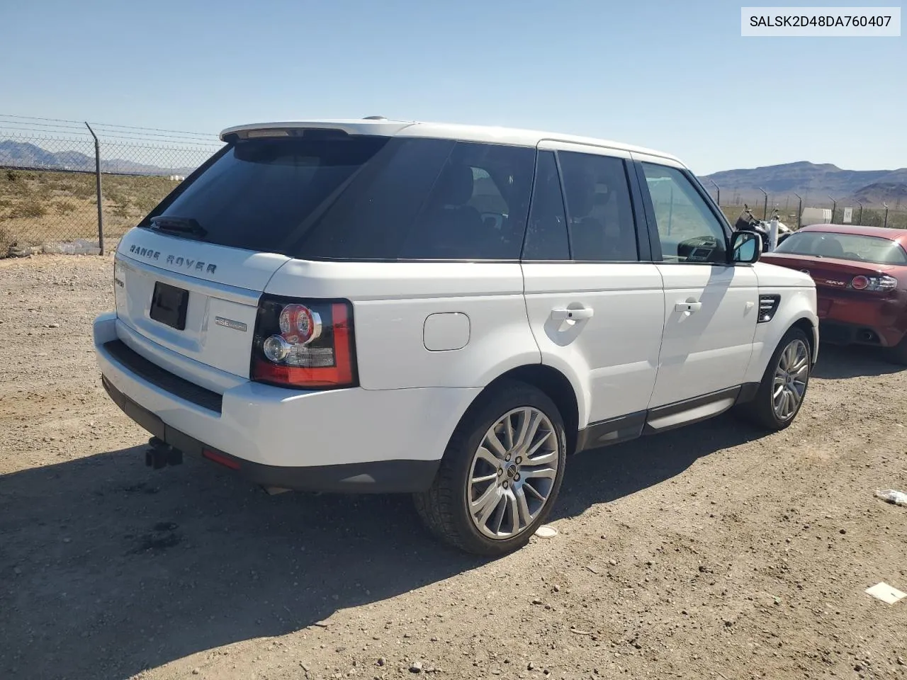 2013 Land Rover Range Rover Sport Hse Luxury VIN: SALSK2D48DA760407 Lot: 55677284