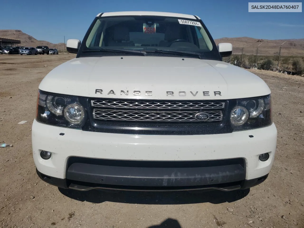 2013 Land Rover Range Rover Sport Hse Luxury VIN: SALSK2D48DA760407 Lot: 55677284