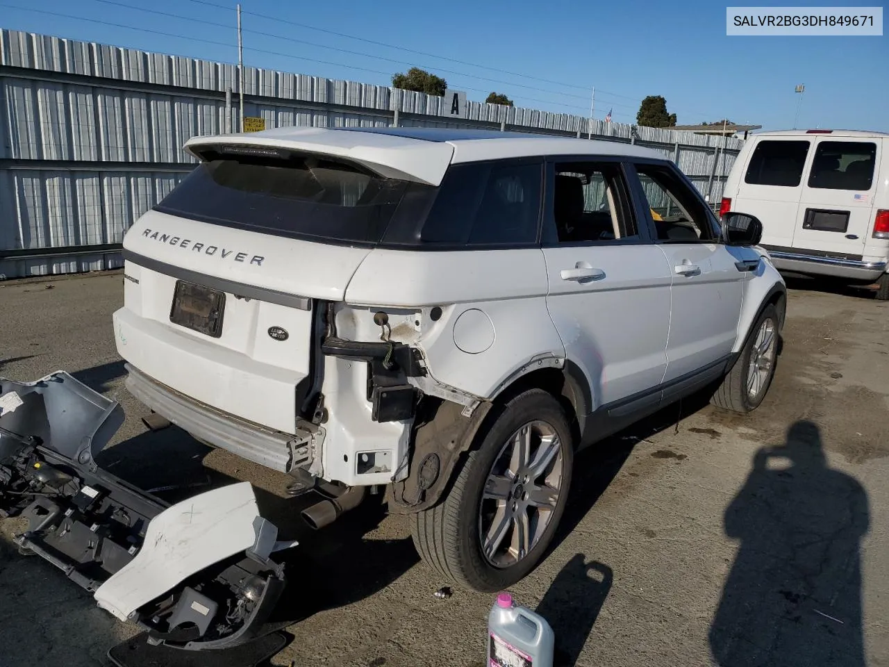 2013 Land Rover Range Rover Evoque Pure Premium VIN: SALVR2BG3DH849671 Lot: 55879734