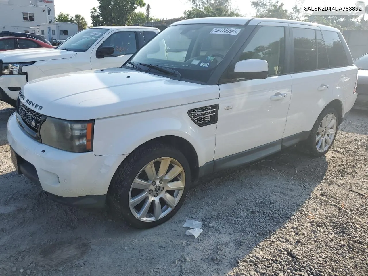 2013 Land Rover Range Rover Sport Hse Luxury VIN: SALSK2D44DA783392 Lot: 56875094