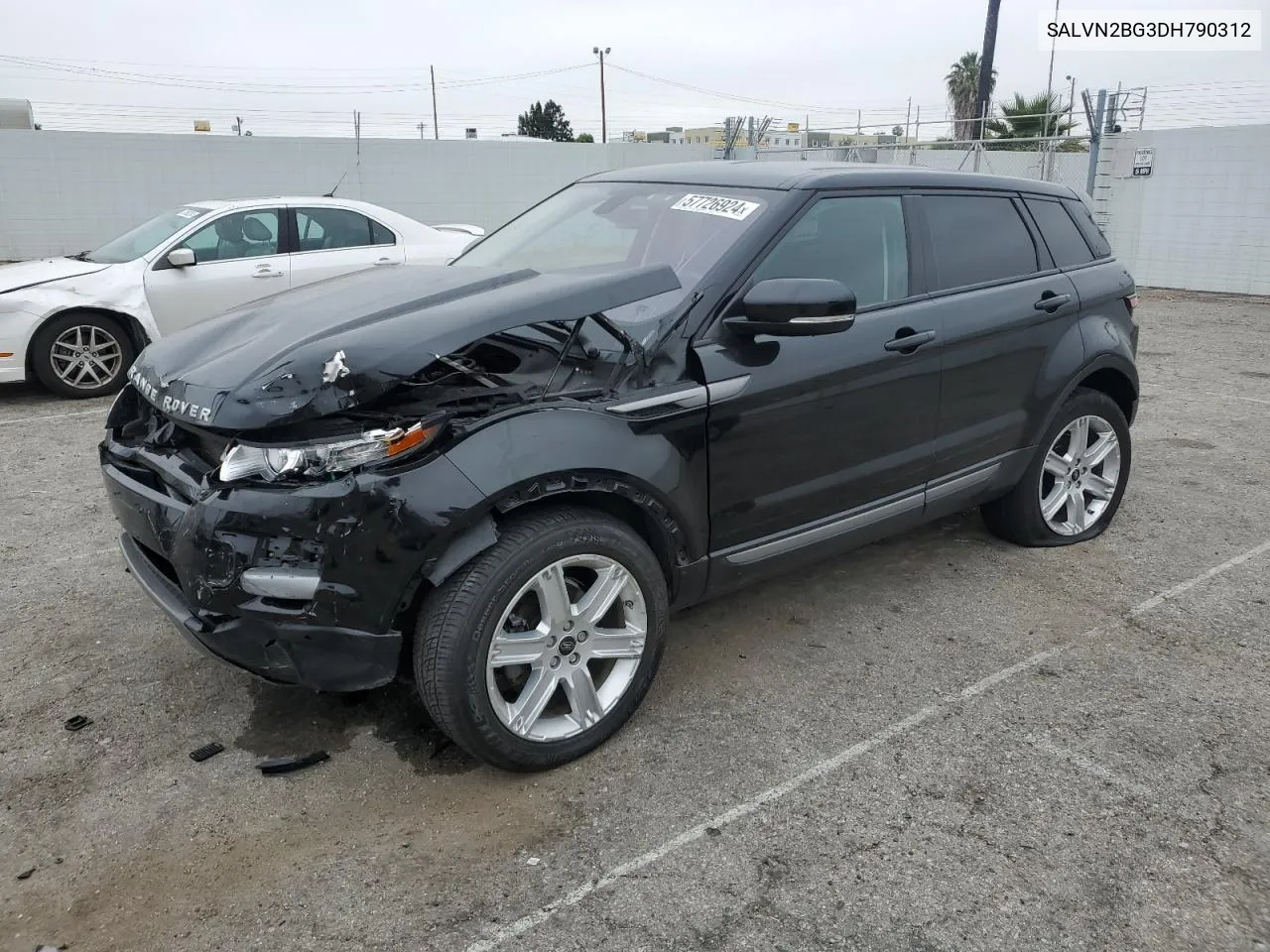 SALVN2BG3DH790312 2013 Land Rover Range Rover Evoque Pure