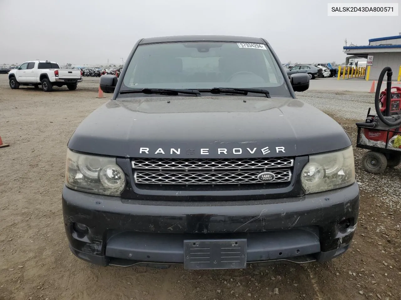 2013 Land Rover Range Rover Sport Hse Luxury VIN: SALSK2D43DA800571 Lot: 57934294