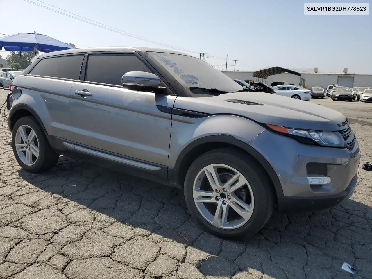 2013 Land Rover Range Rover Evoque Pure Premium VIN: SALVR1BG2DH778523 Lot: 58100994