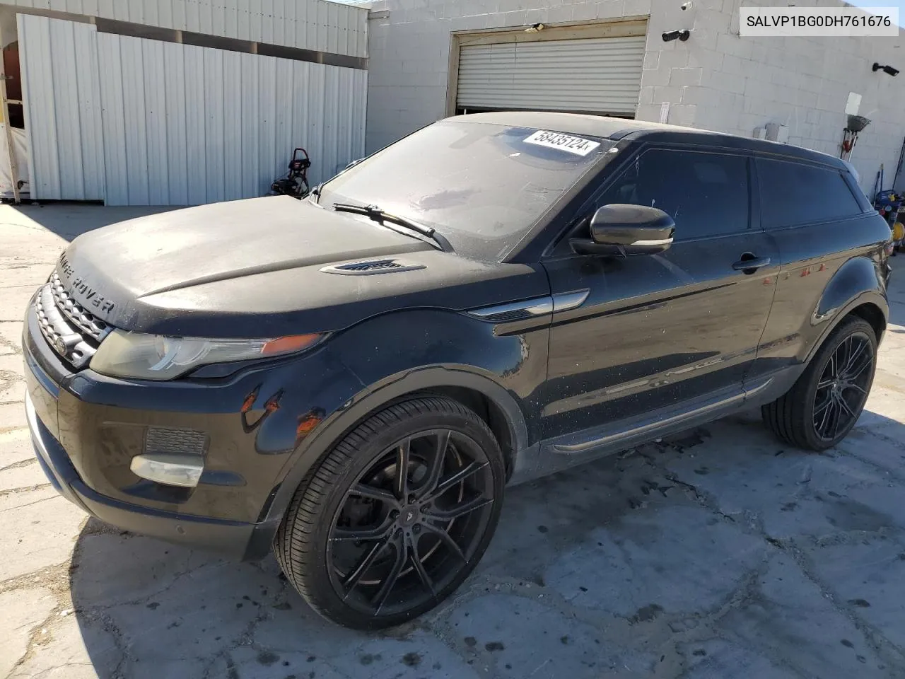 2013 Land Rover Range Rover Evoque Pure Plus VIN: SALVP1BG0DH761676 Lot: 58435124