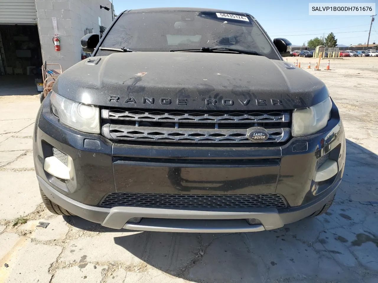 2013 Land Rover Range Rover Evoque Pure Plus VIN: SALVP1BG0DH761676 Lot: 58435124