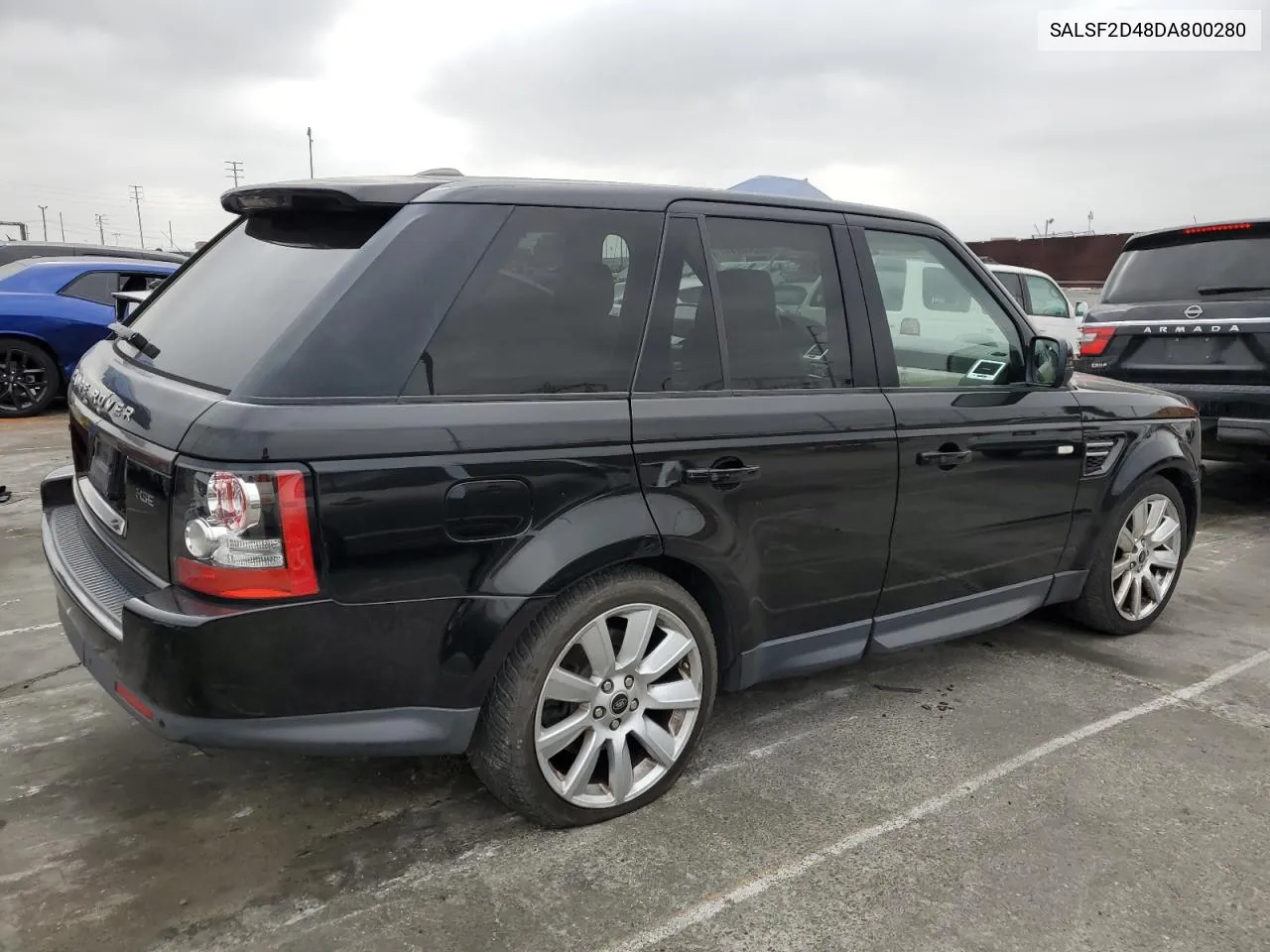 2013 Land Rover Range Rover Sport Hse VIN: SALSF2D48DA800280 Lot: 58540814