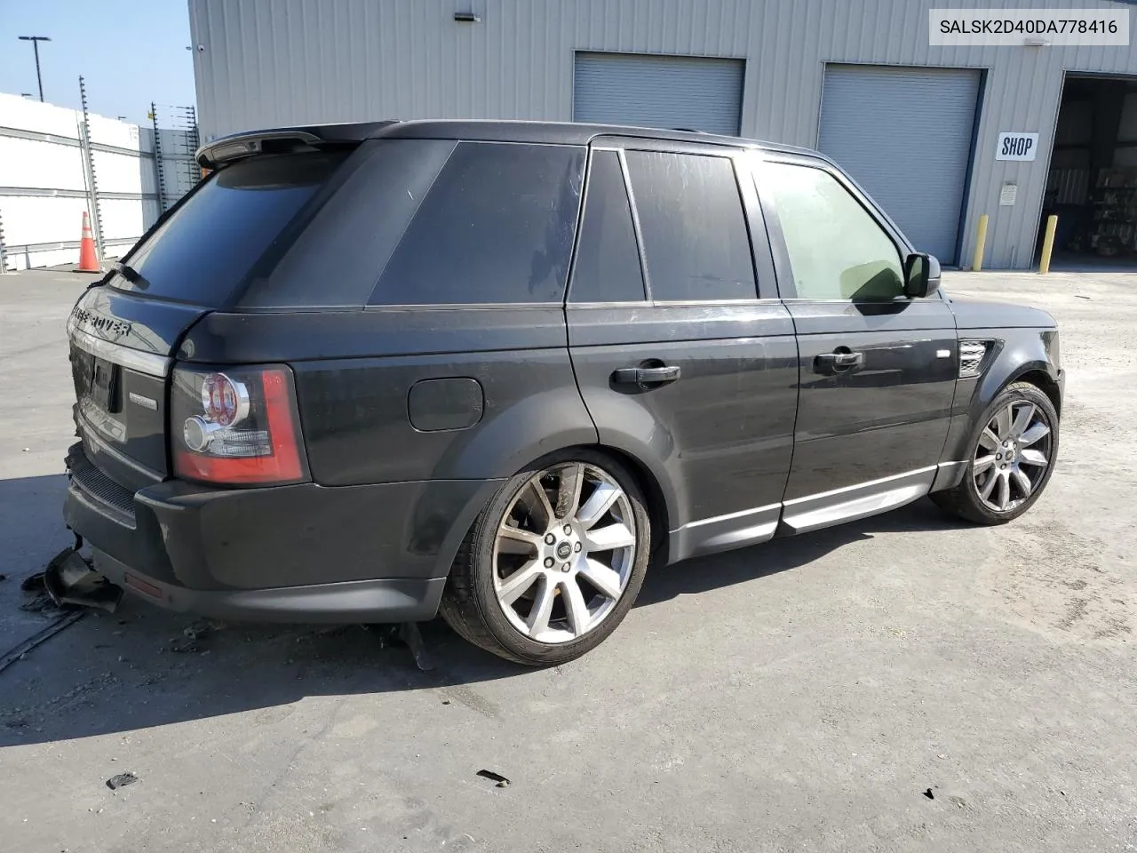 2013 Land Rover Range Rover Sport Hse Luxury VIN: SALSK2D40DA778416 Lot: 58763594