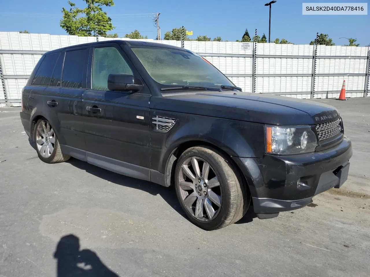 2013 Land Rover Range Rover Sport Hse Luxury VIN: SALSK2D40DA778416 Lot: 58763594