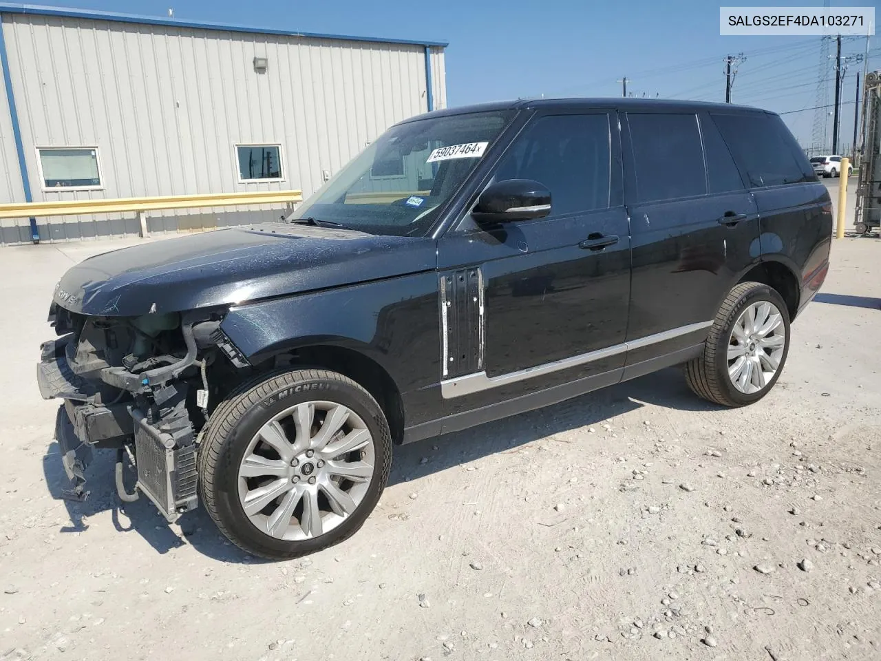 2013 Land Rover Range Rover Supercharged VIN: SALGS2EF4DA103271 Lot: 59037464