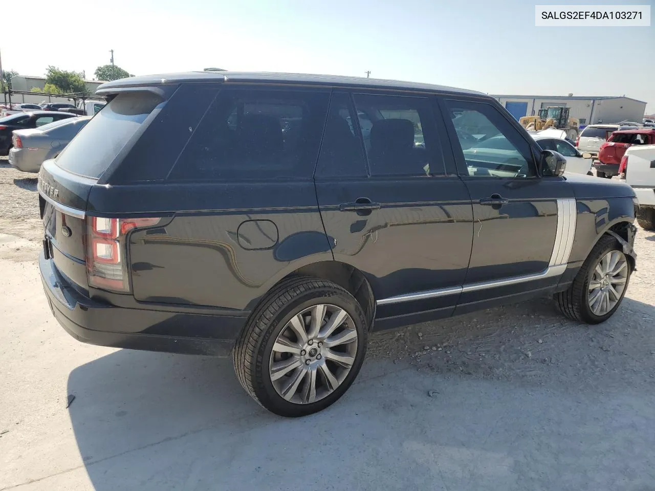 2013 Land Rover Range Rover Supercharged VIN: SALGS2EF4DA103271 Lot: 59037464