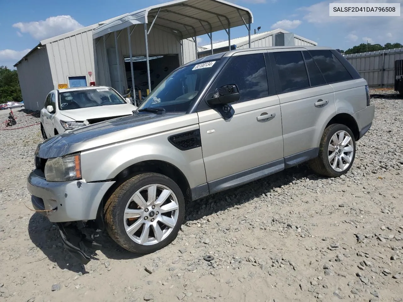 2013 Land Rover Range Rover Sport Hse VIN: SALSF2D41DA796508 Lot: 60037534