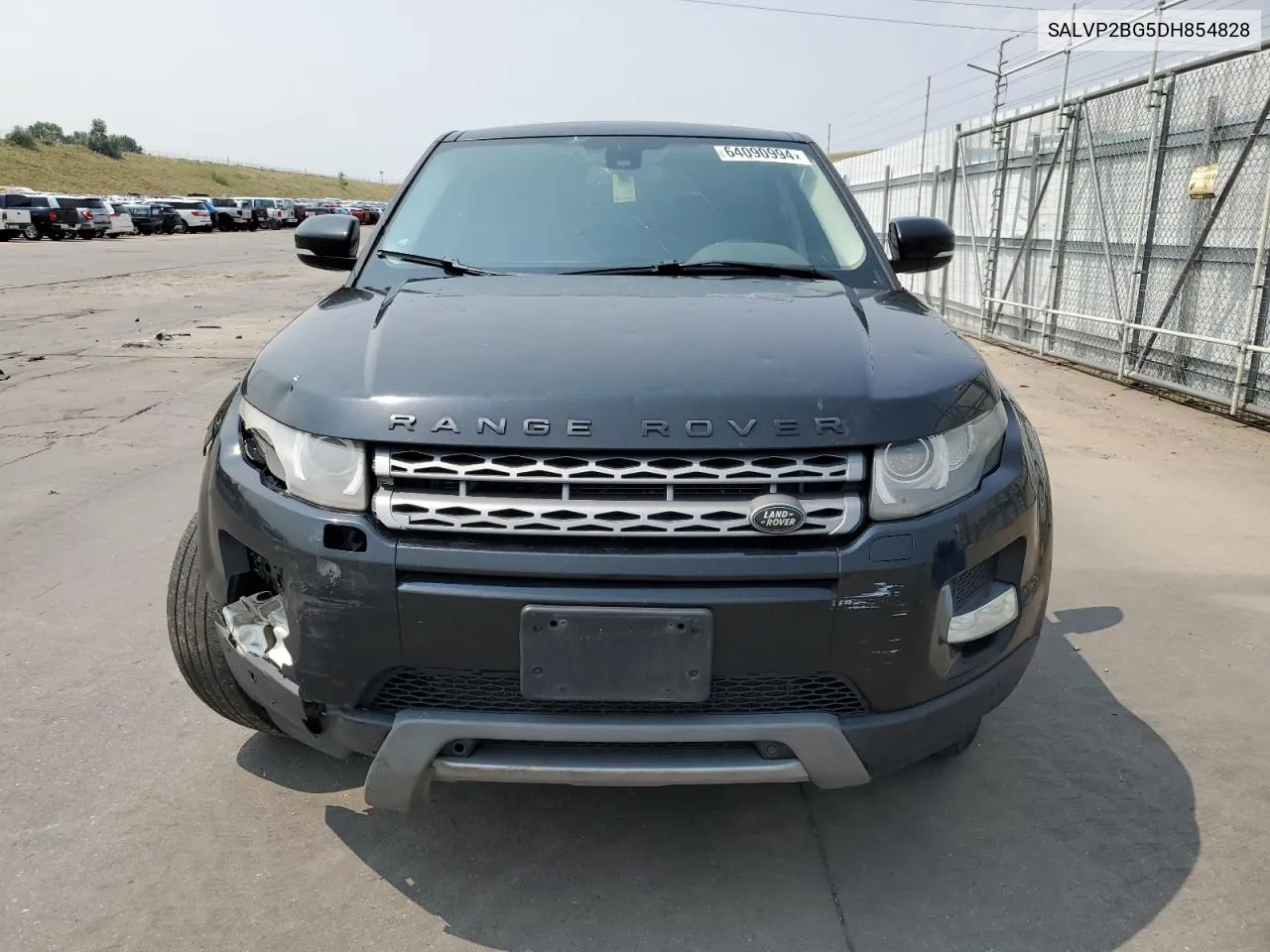 2013 Land Rover Range Rover Evoque Pure Plus VIN: SALVP2BG5DH854828 Lot: 64090994