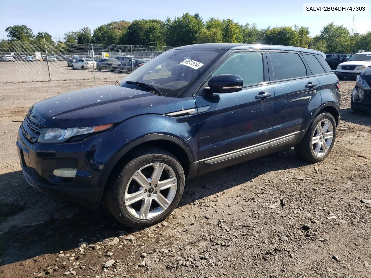 SALVP2BG4DH747303 2013 Land Rover Range Rover Evoque Pure Plus