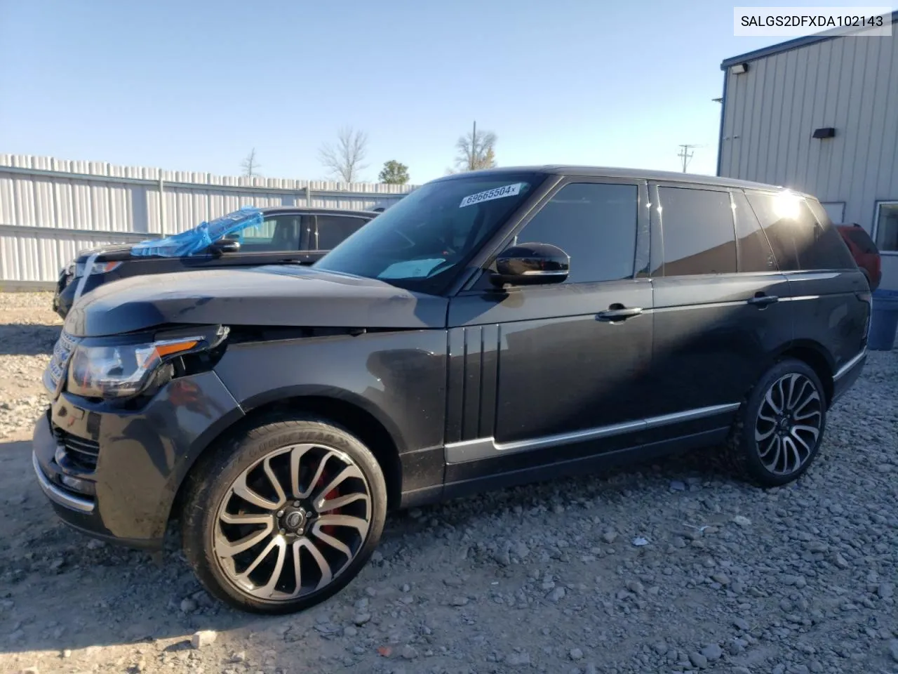 2013 Land Rover Range Rover Hse VIN: SALGS2DFXDA102143 Lot: 69665504