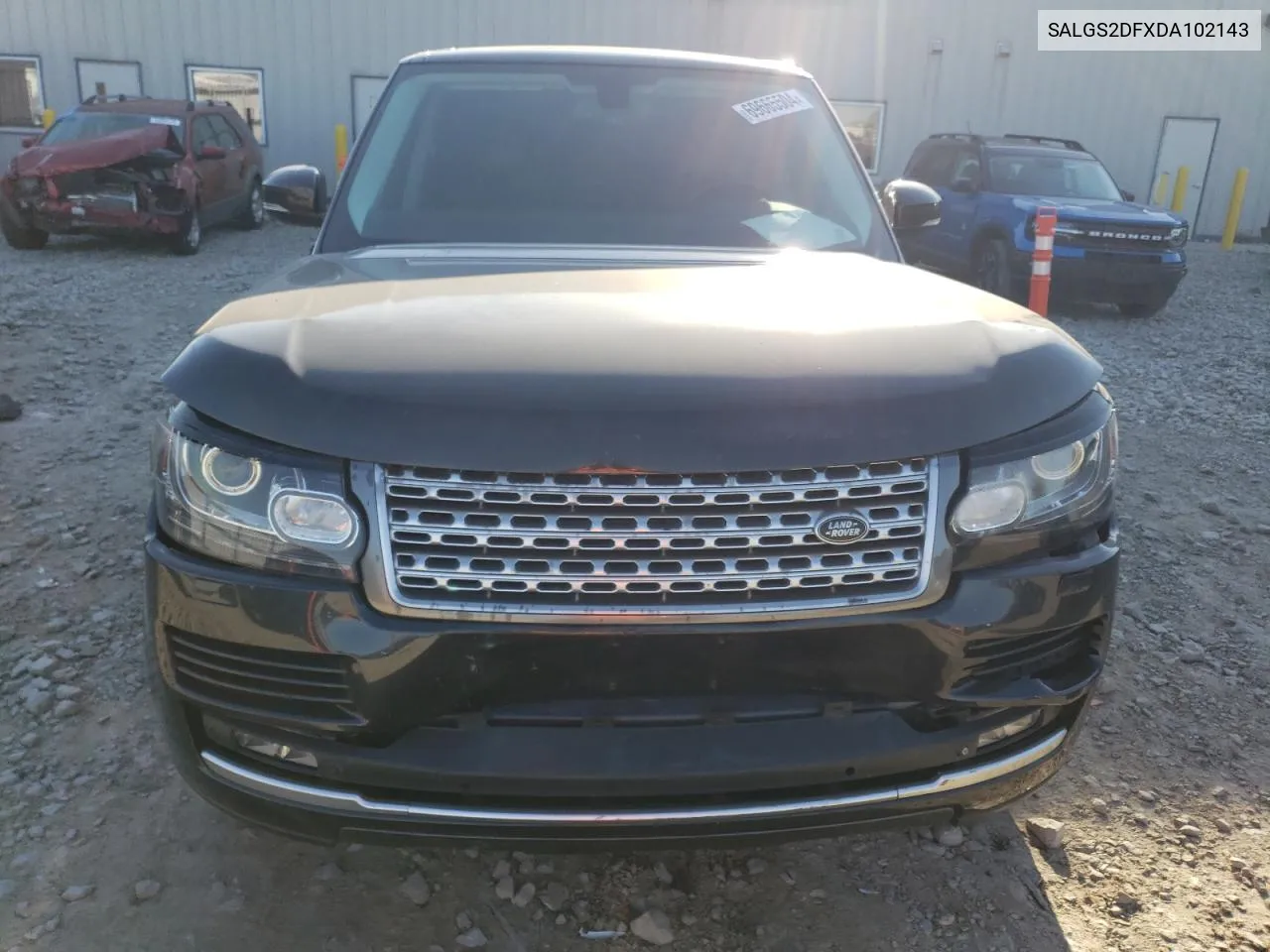 2013 Land Rover Range Rover Hse VIN: SALGS2DFXDA102143 Lot: 69665504