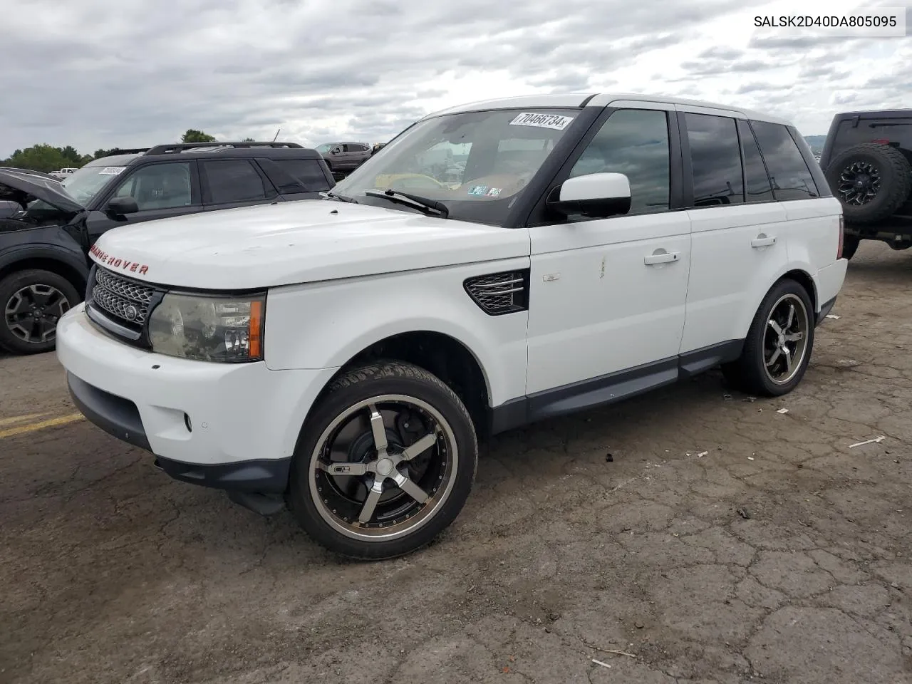 2013 Land Rover Range Rover Sport Hse Luxury VIN: SALSK2D40DA805095 Lot: 70466734