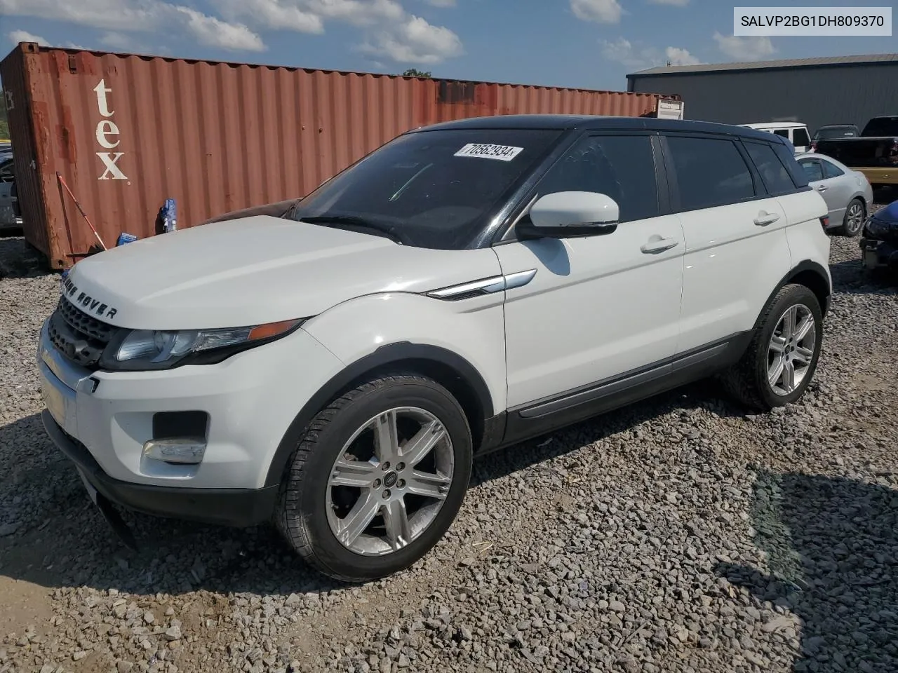 SALVP2BG1DH809370 2013 Land Rover Range Rover Evoque Pure Plus