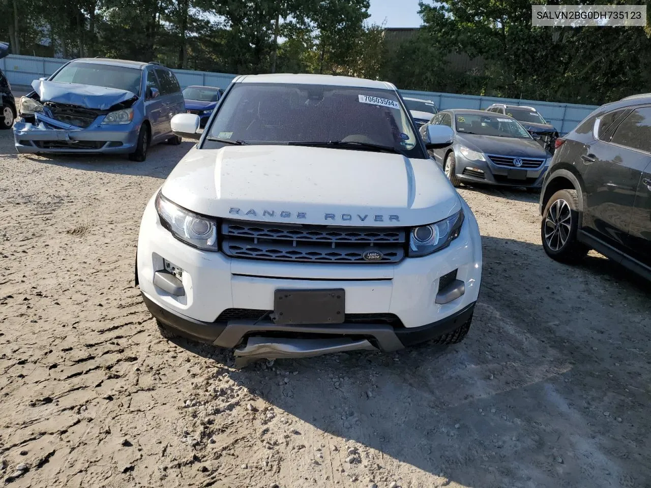 2013 Land Rover Range Rover Evoque Pure VIN: SALVN2BG0DH735123 Lot: 70603594