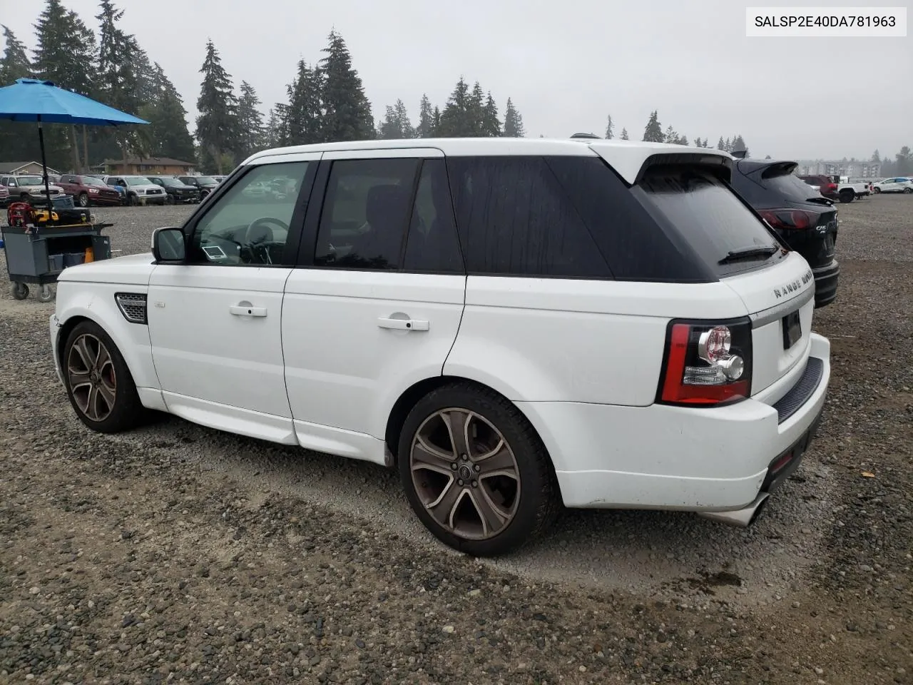 2013 Land Rover Range Rover Sport Autobiography VIN: SALSP2E40DA781963 Lot: 70974844