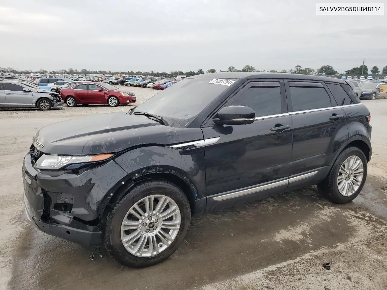 2013 Land Rover Range Rover Evoque Prestige Premium VIN: SALVV2BG5DH848114 Lot: 71027294