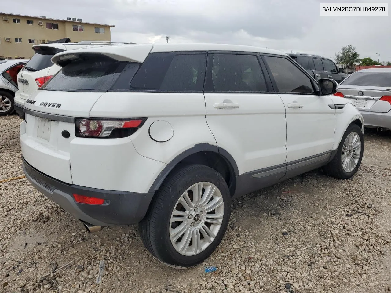 SALVN2BG7DH849278 2013 Land Rover Range Rover Evoque Pure