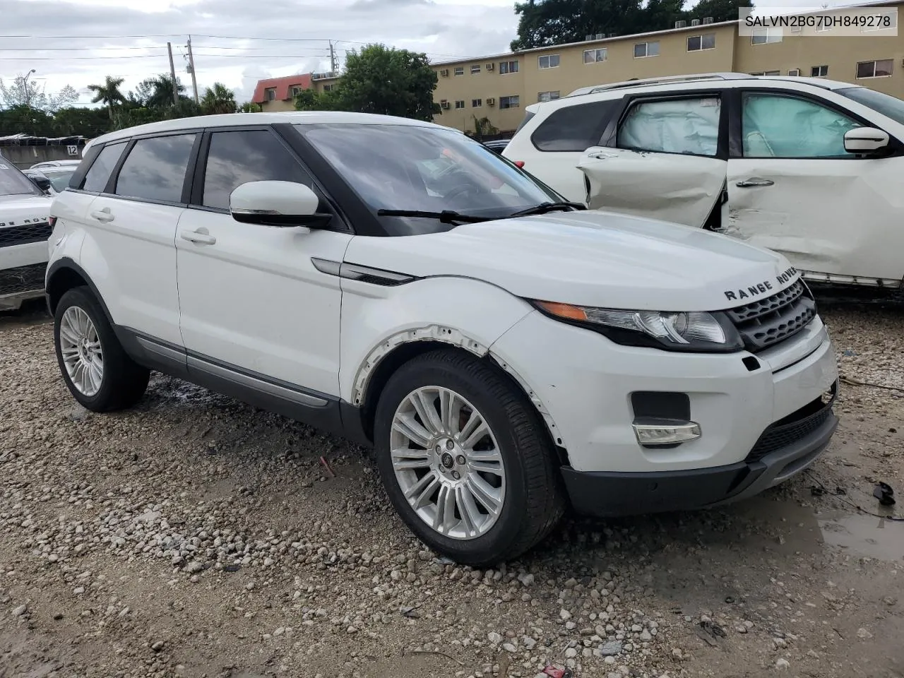 SALVN2BG7DH849278 2013 Land Rover Range Rover Evoque Pure