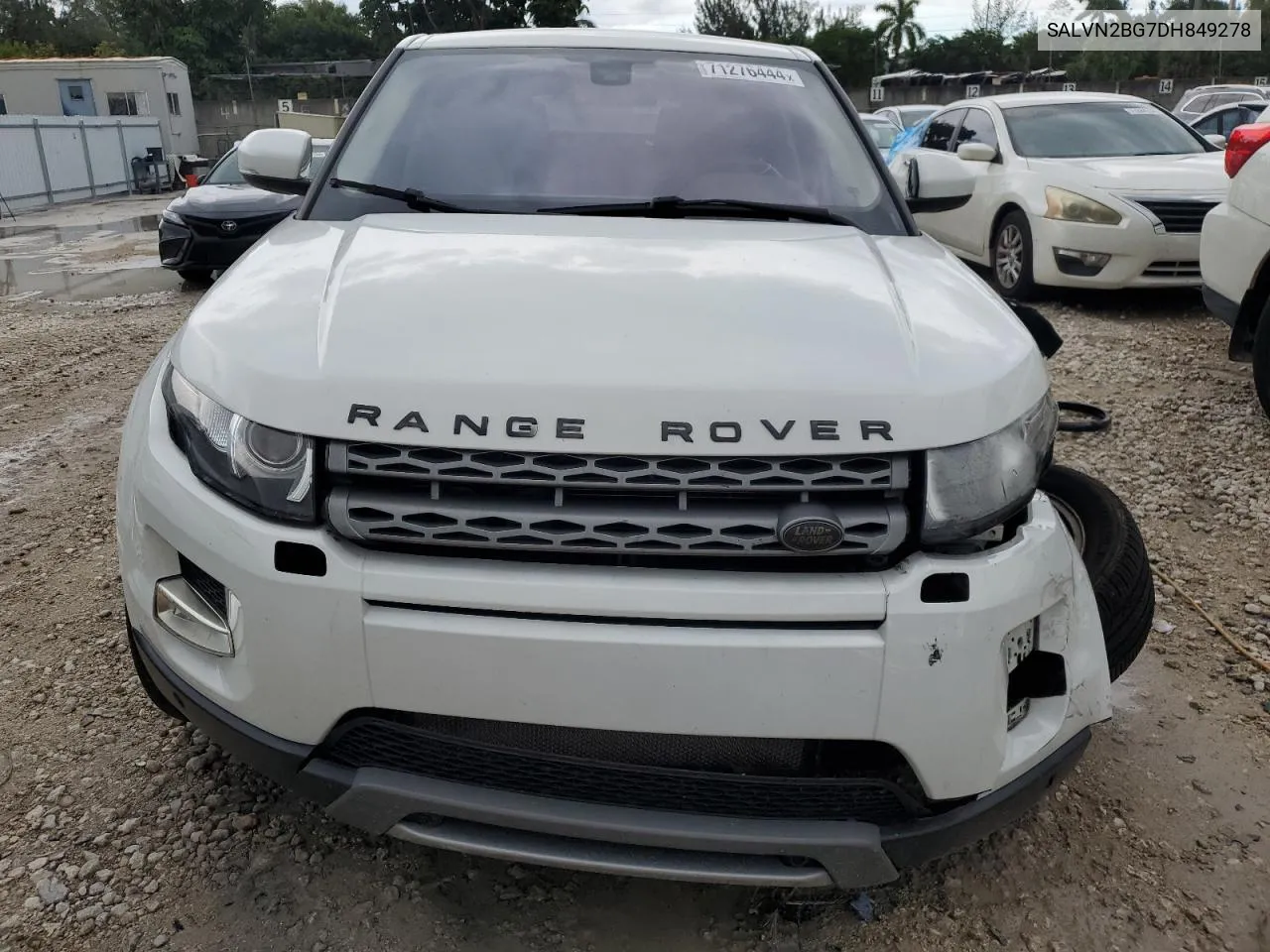 SALVN2BG7DH849278 2013 Land Rover Range Rover Evoque Pure