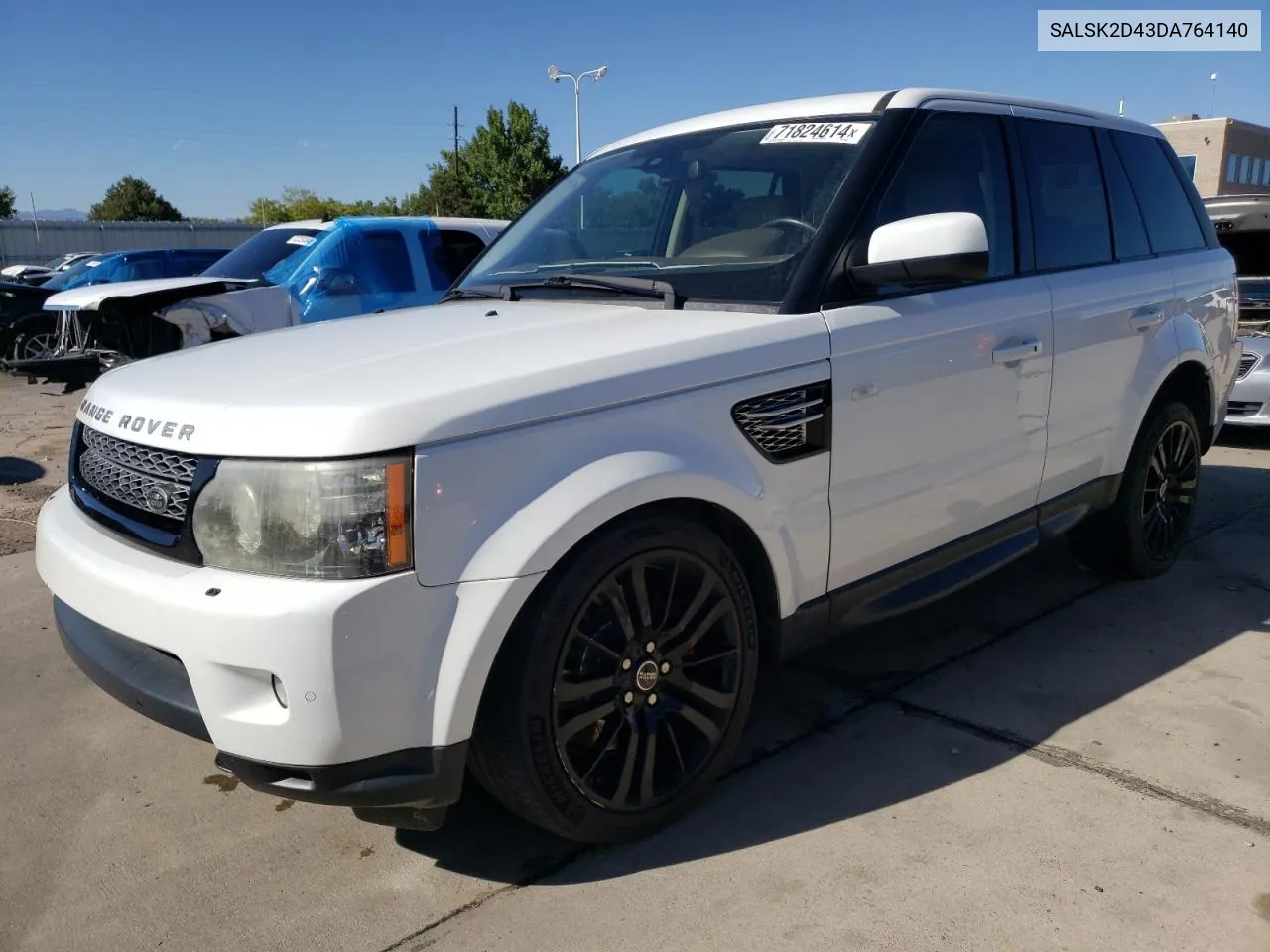 2013 Land Rover Range Rover Sport Hse Luxury VIN: SALSK2D43DA764140 Lot: 71824614