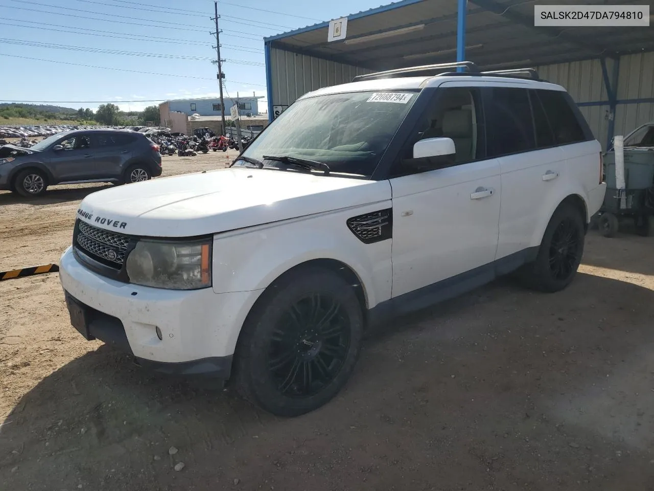 SALSK2D47DA794810 2013 Land Rover Range Rover Sport Hse Luxury