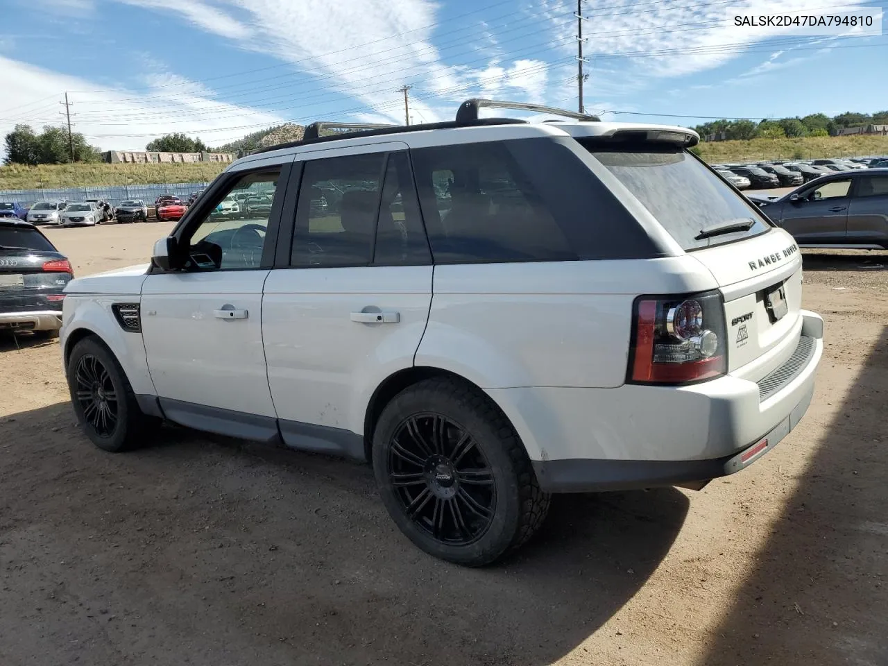 2013 Land Rover Range Rover Sport Hse Luxury VIN: SALSK2D47DA794810 Lot: 72088794