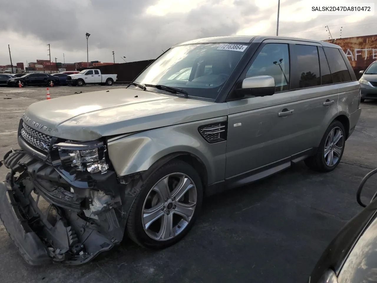 SALSK2D47DA810472 2013 Land Rover Range Rover Sport Hse Luxury