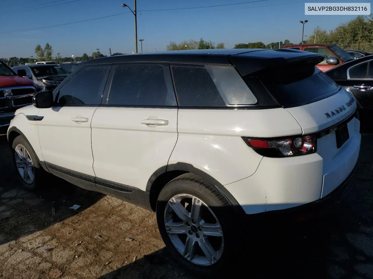 2013 Land Rover Range Rover Evoque Pure Plus VIN: SALVP2BG3DH832116 Lot: 72215514