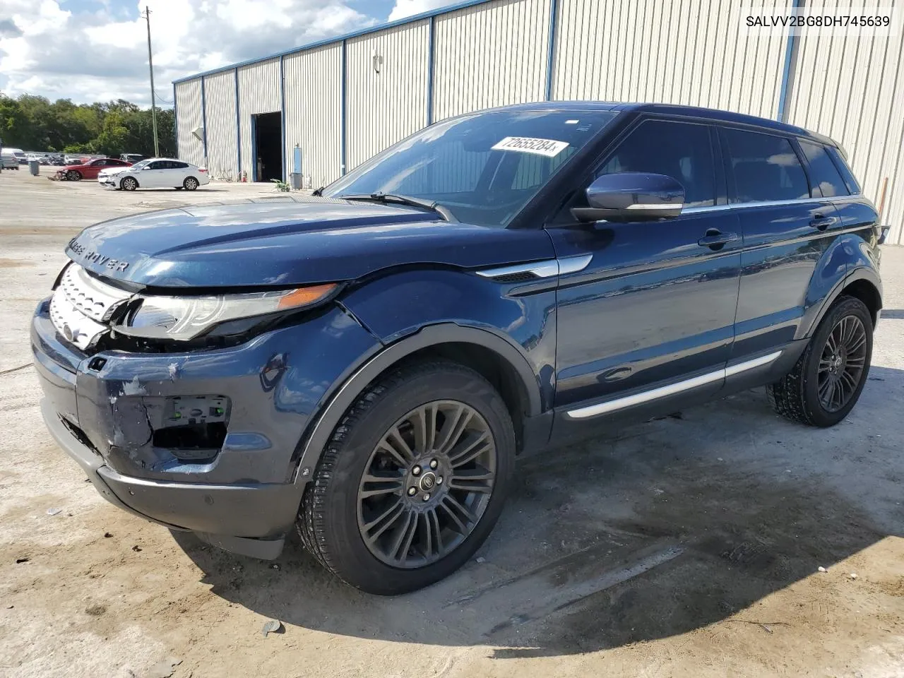 SALVV2BG8DH745639 2013 Land Rover Range Rover Evoque Prestige Premium