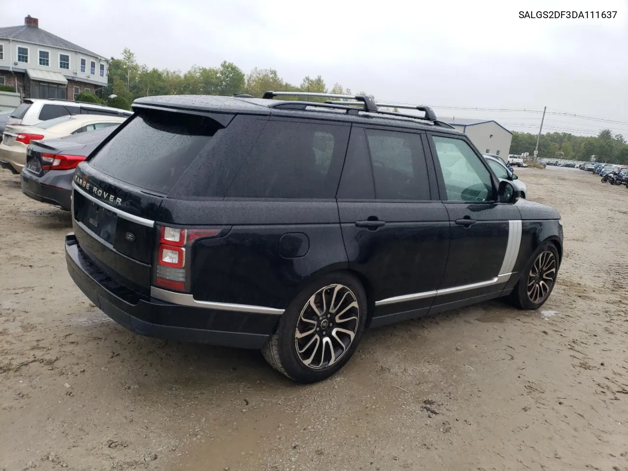 2013 Land Rover Range Rover Hse VIN: SALGS2DF3DA111637 Lot: 72836574