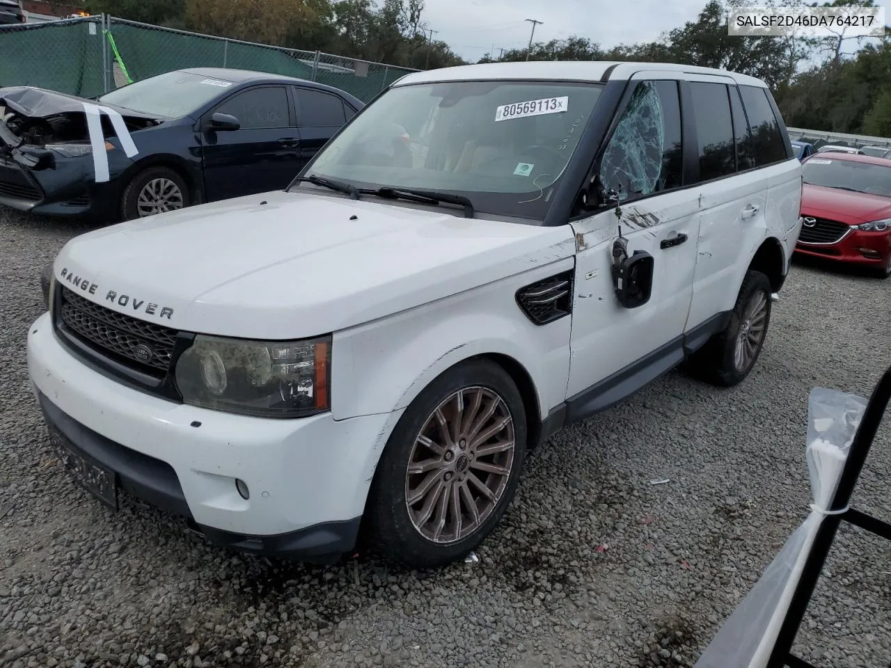 2013 Land Rover Range Rover Sport Hse VIN: SALSF2D46DA764217 Lot: 80569113