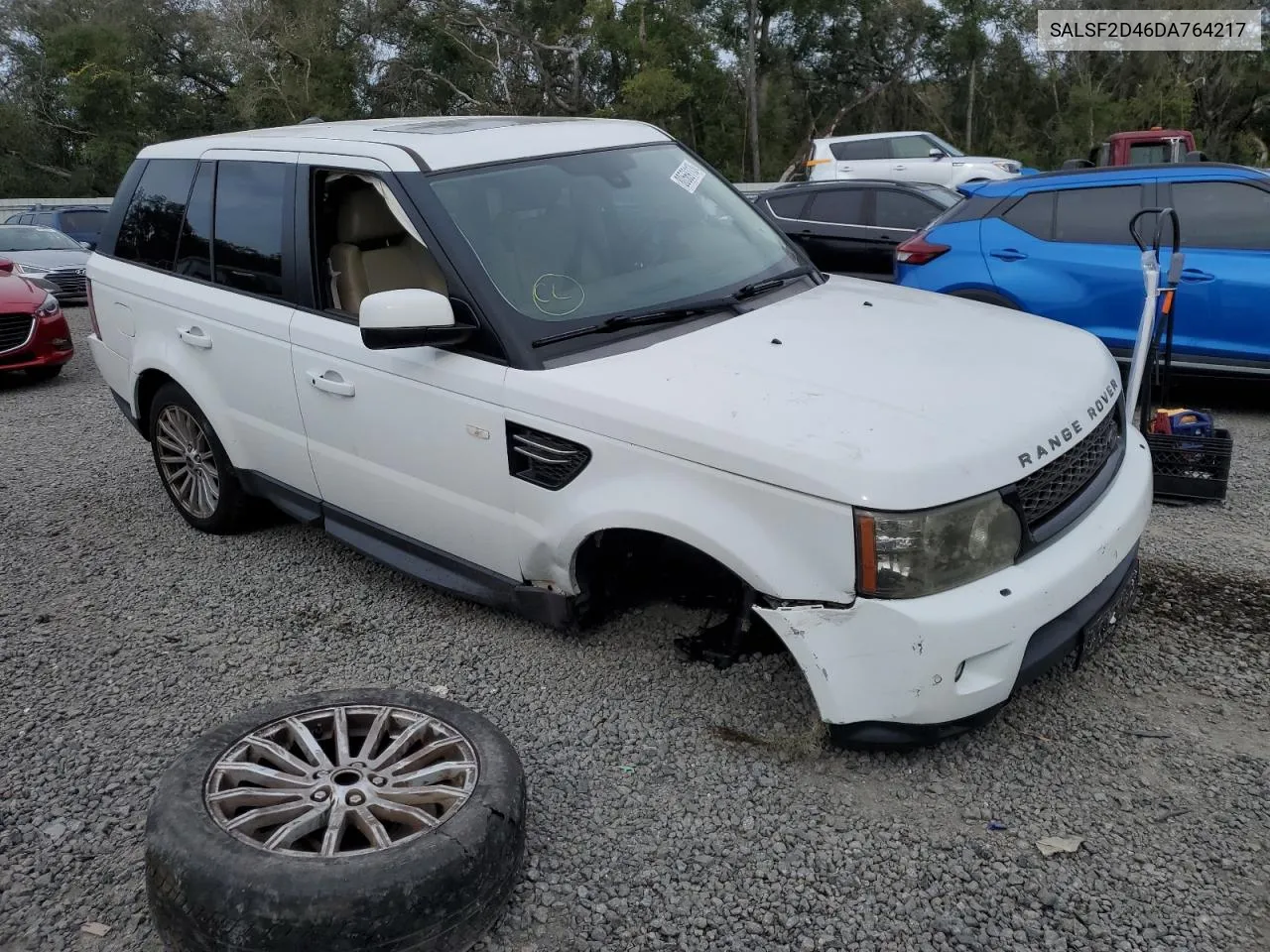 2013 Land Rover Range Rover Sport Hse VIN: SALSF2D46DA764217 Lot: 80569113