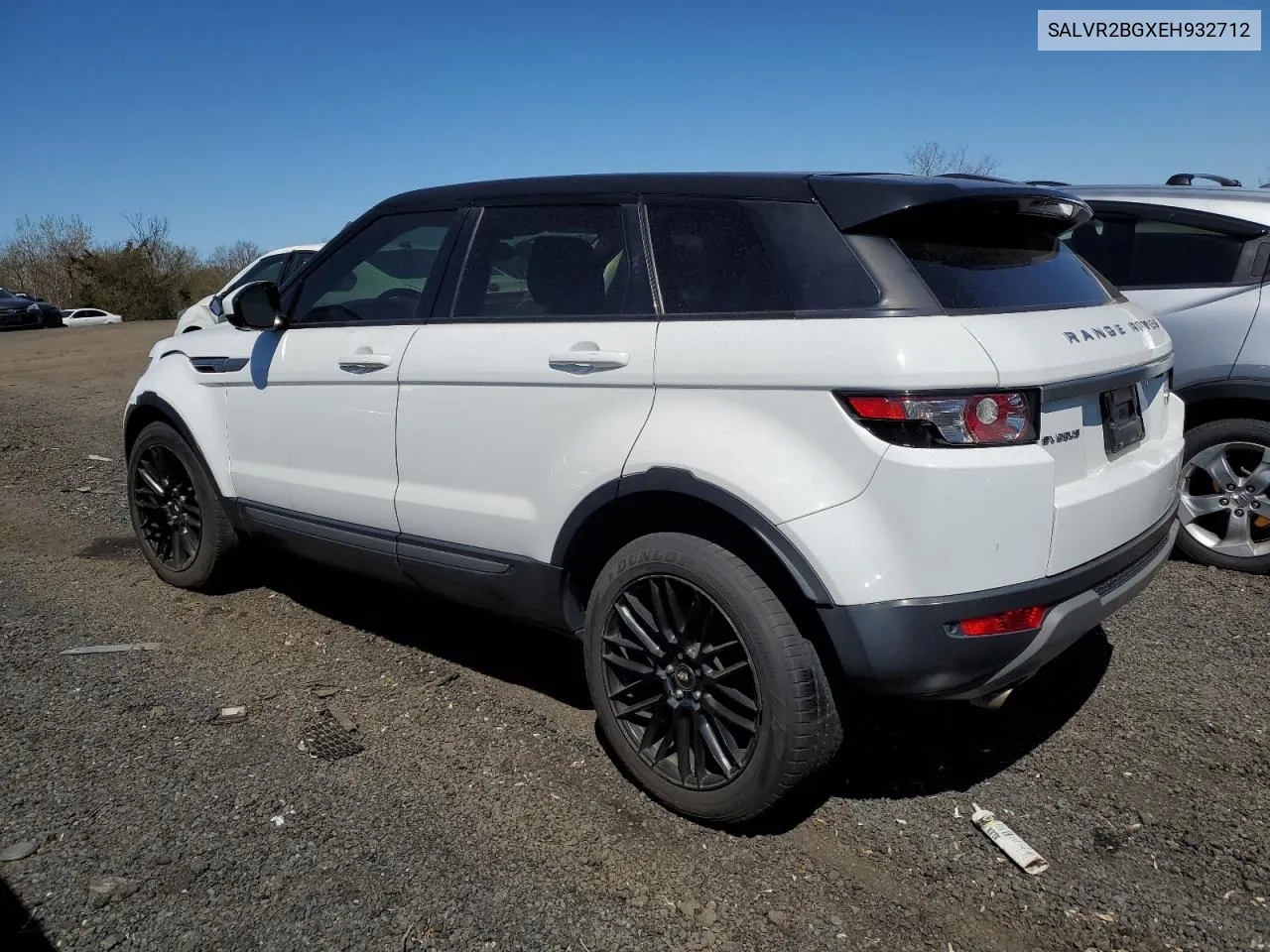 2014 Land Rover Range Rover Evoque Pure Premium VIN: SALVR2BGXEH932712 Lot: 51722934