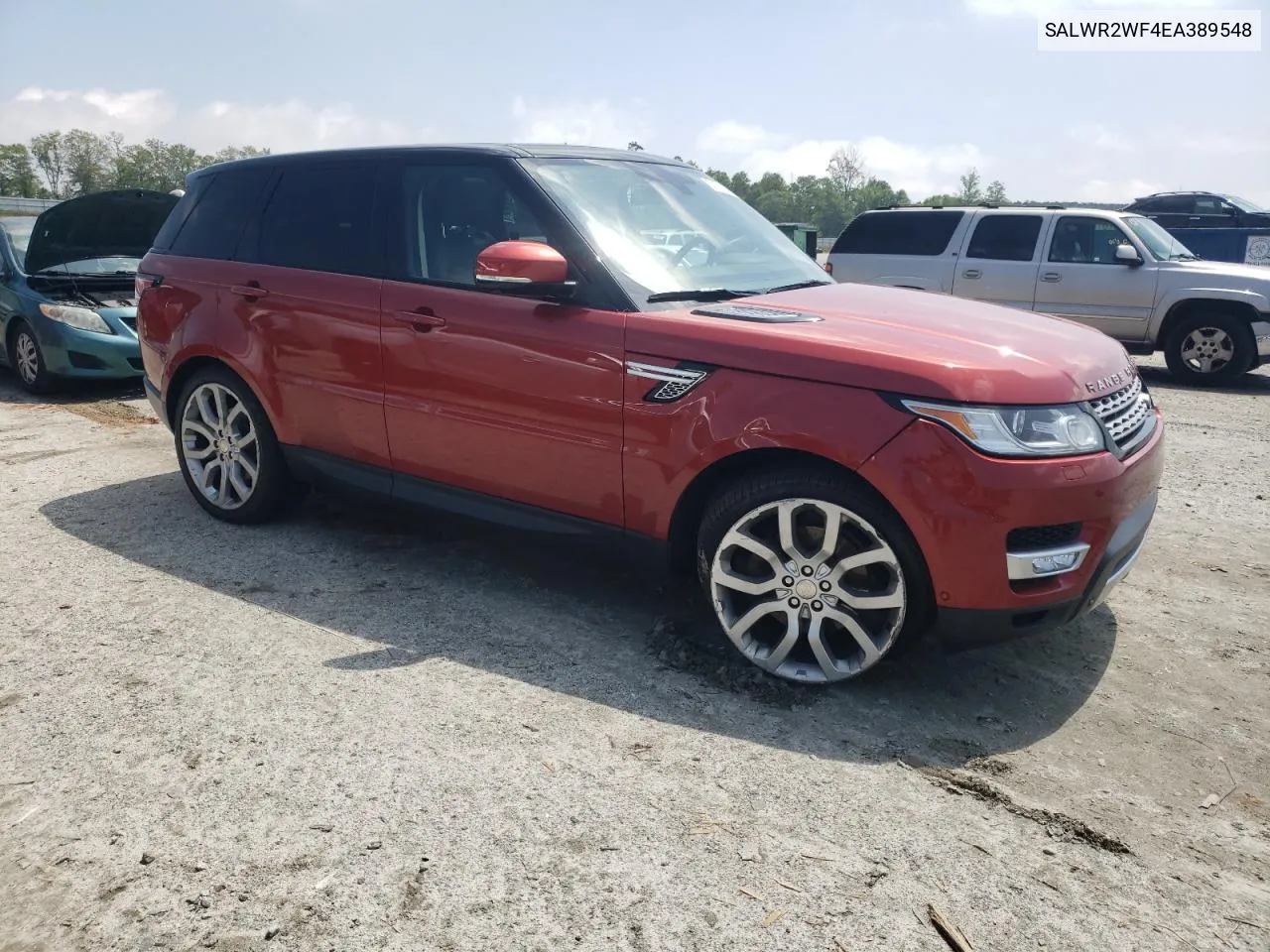 2014 Land Rover Range Rover Sport Hse VIN: SALWR2WF4EA389548 Lot: 53174194