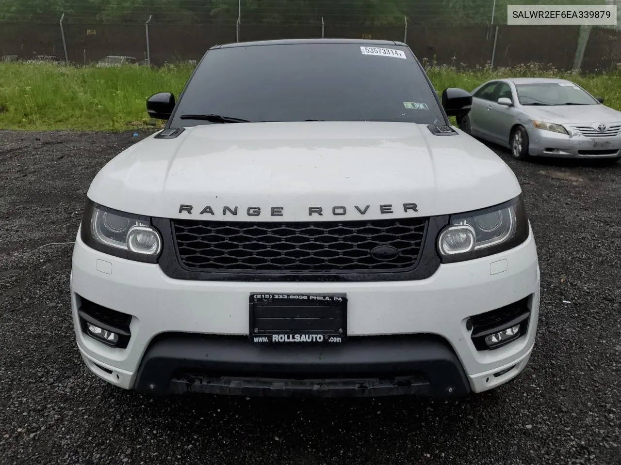 2014 Land Rover Range Rover Sport Sc VIN: SALWR2EF6EA339879 Lot: 53573314