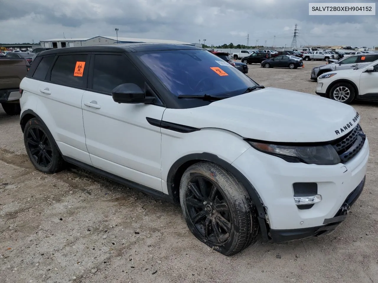 2014 Land Rover Range Rover Evoque Dynamic Premium VIN: SALVT2BGXEH904152 Lot: 53776344