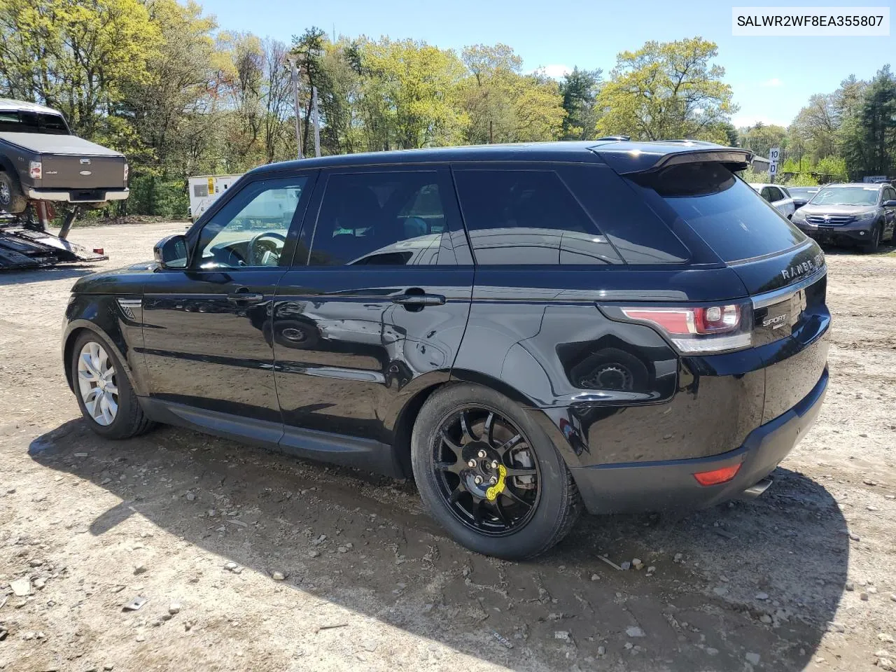 2014 Land Rover Range Rover Sport Hse VIN: SALWR2WF8EA355807 Lot: 53957734