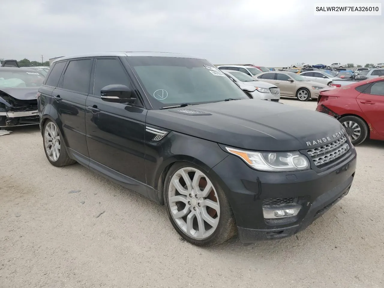 2014 Land Rover Range Rover Sport Hse VIN: SALWR2WF7EA326010 Lot: 54078594