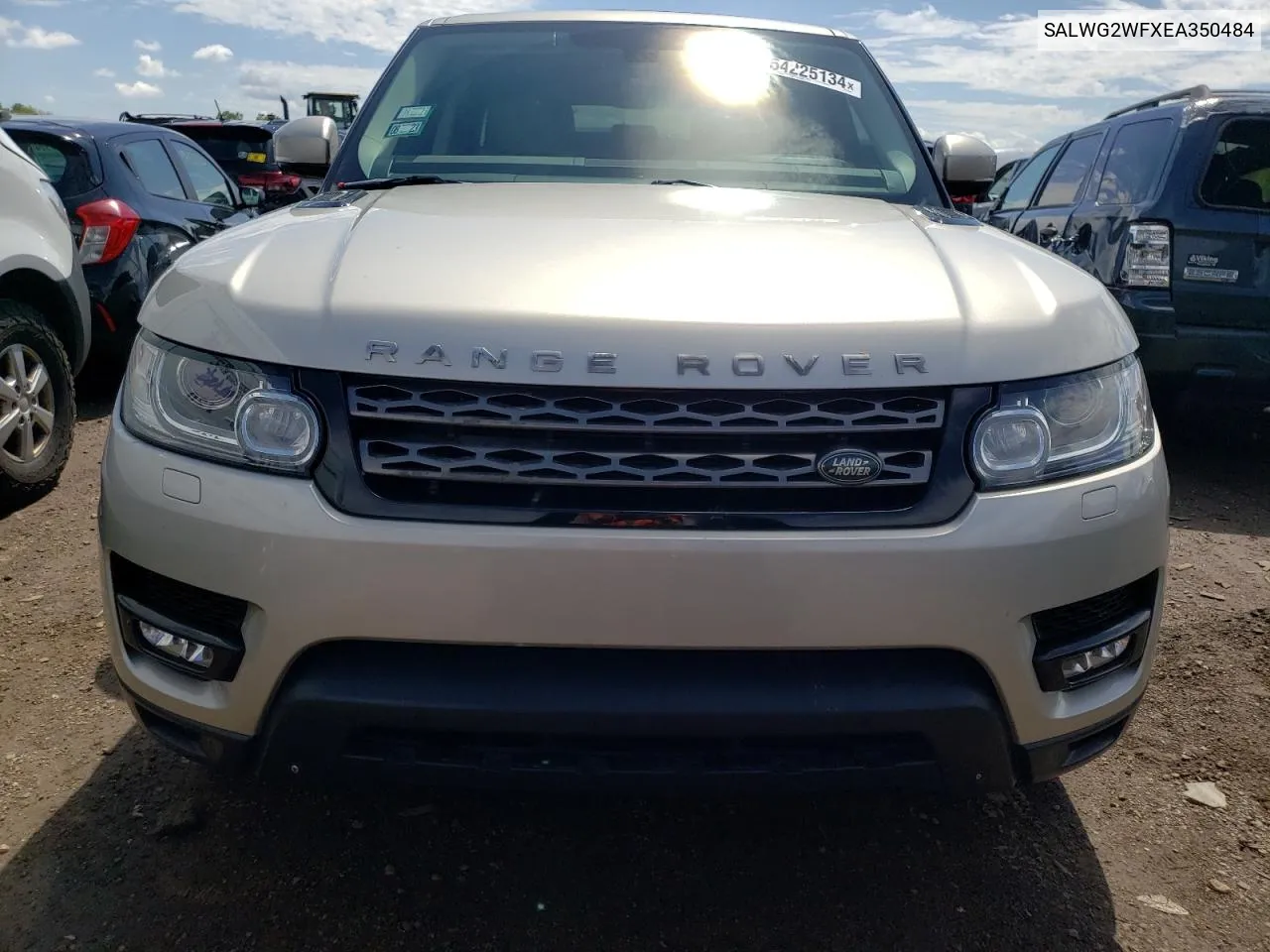 2014 Land Rover Range Rover Sport Se VIN: SALWG2WFXEA350484 Lot: 54225134