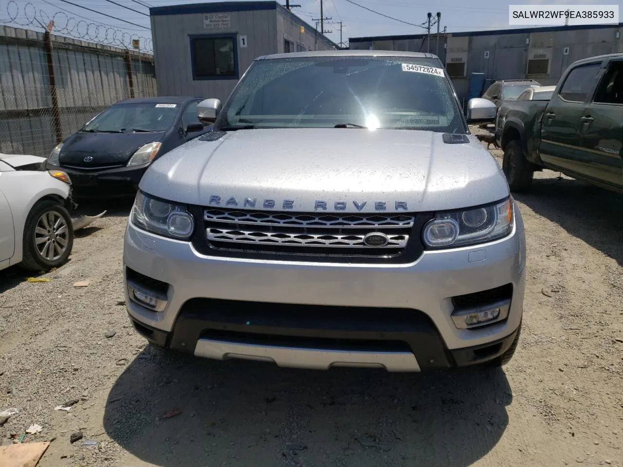 2014 Land Rover Range Rover Sport Hse VIN: SALWR2WF9EA385933 Lot: 54572824