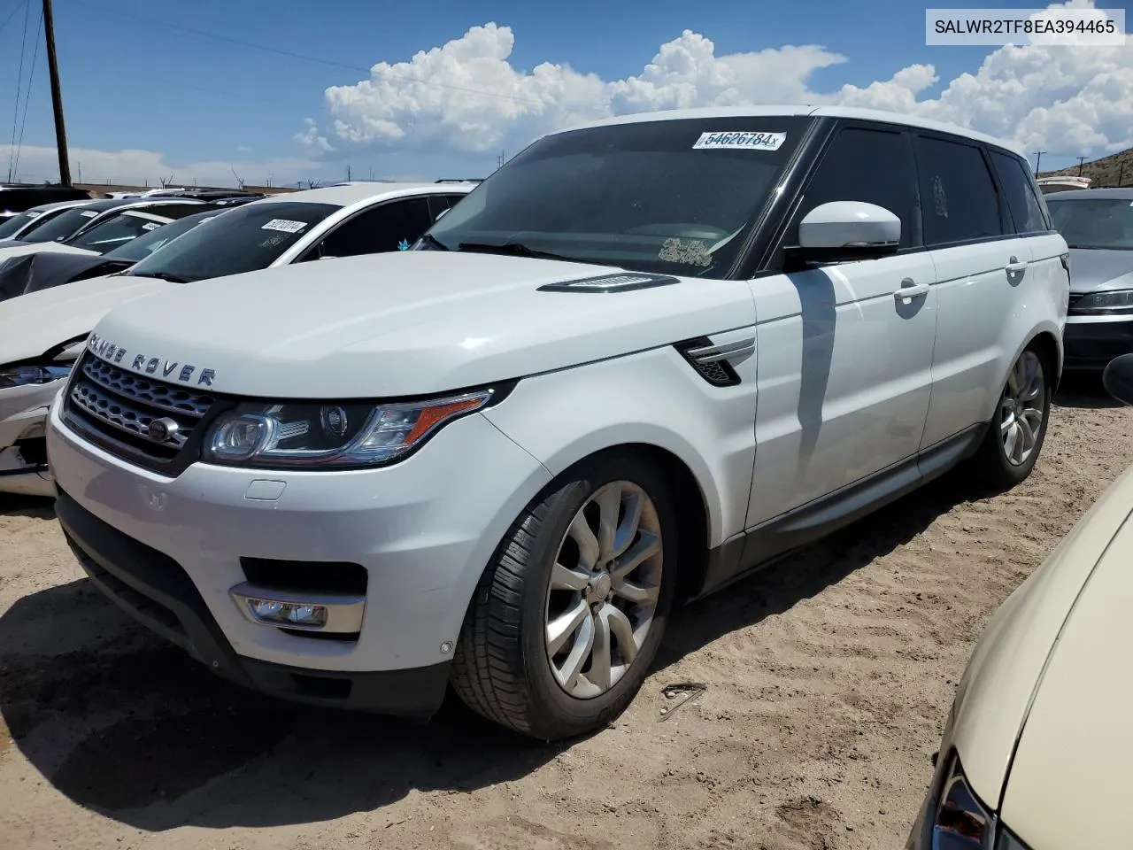 2014 Land Rover Range Rover Sport Sc VIN: SALWR2TF8EA394465 Lot: 54626784