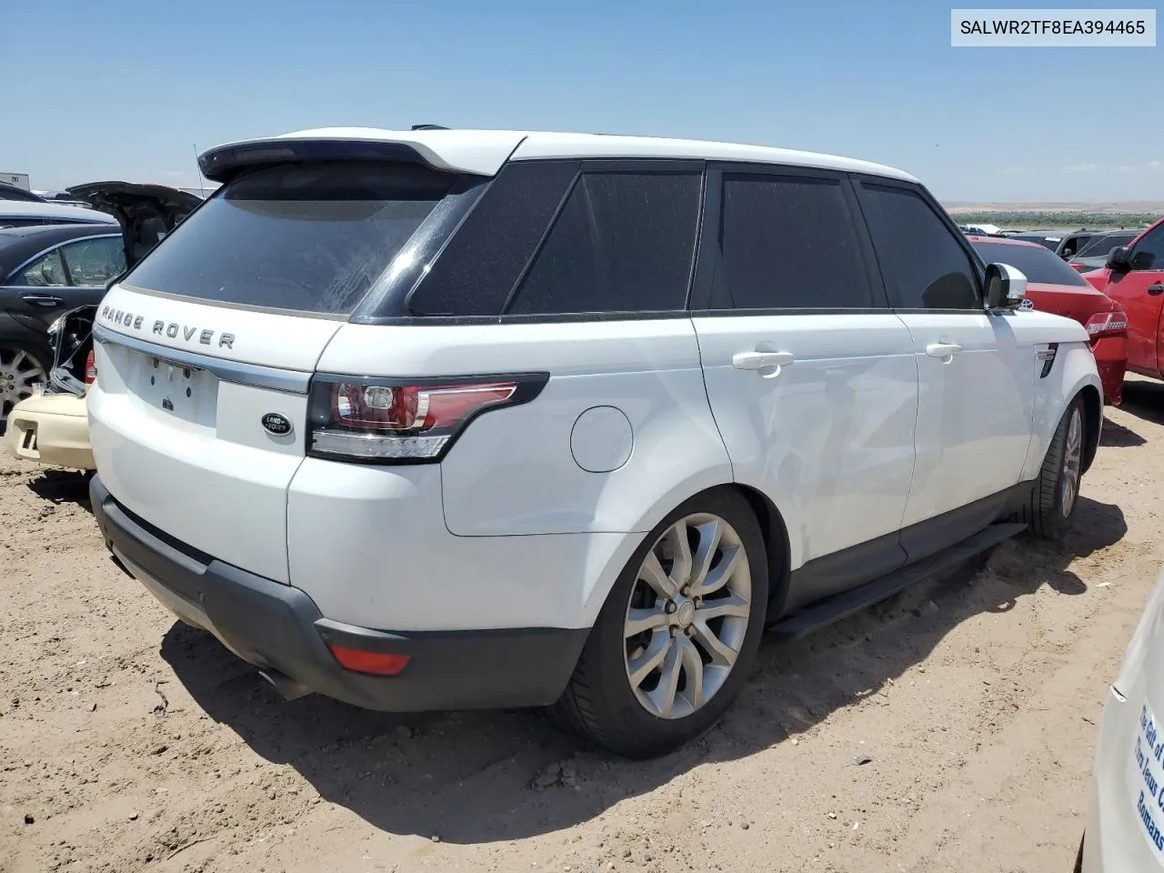 2014 Land Rover Range Rover Sport Sc VIN: SALWR2TF8EA394465 Lot: 54626784