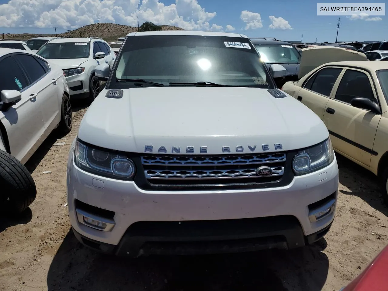 2014 Land Rover Range Rover Sport Sc VIN: SALWR2TF8EA394465 Lot: 54626784